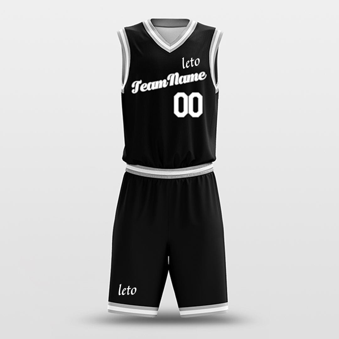 Custom Reversible Basketball Jersey Set Sublimated