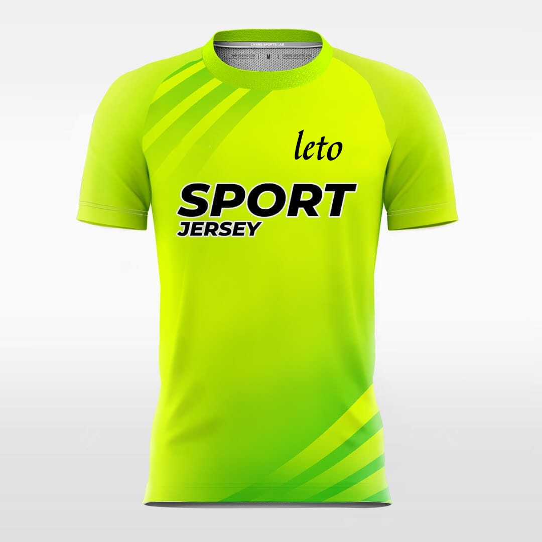 Custom Fluorescent Soccer Jersey for Men Sublimation